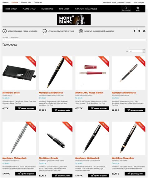 faux site montblanc
